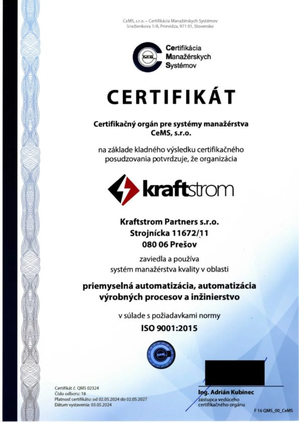 Certifikáty Certifikáty